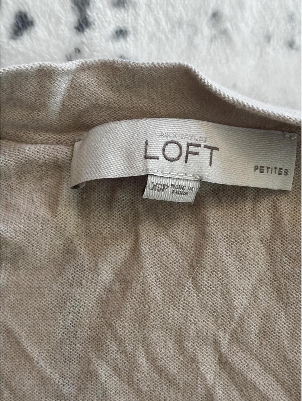 LOFT Petite Cardigan and EXPRESS Sparkly Cardigan Sweaters XS/P - Picture 2 of 3